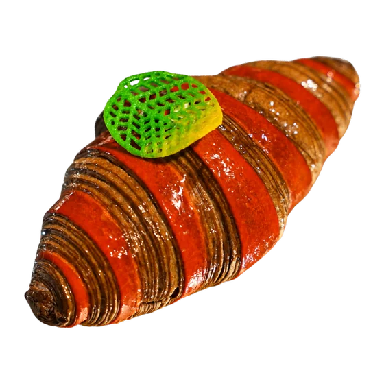Croissant bicolore pistache — Viennoiserie, ÉCLAIR Pâtisserie