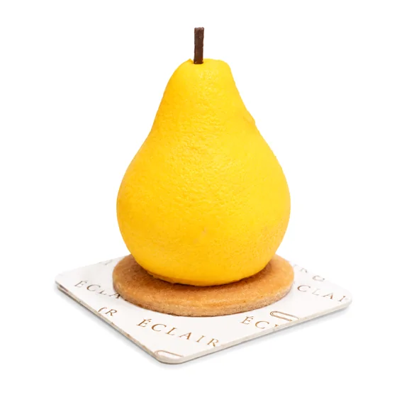 Poire — Trompe-l'œil, ÉCLAIR Pâtisserie