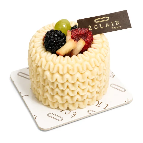 Vanille fruits rouges — Pâtisserie, ÉCLAIR Pâtisserie
