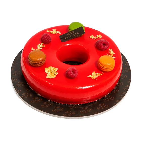 Couronne macarons — Cake Design, ÉCLAIR Pâtisserie