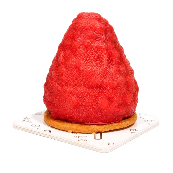 Cône framboise — Pâtisserie, ÉCLAIR Pâtisserie
